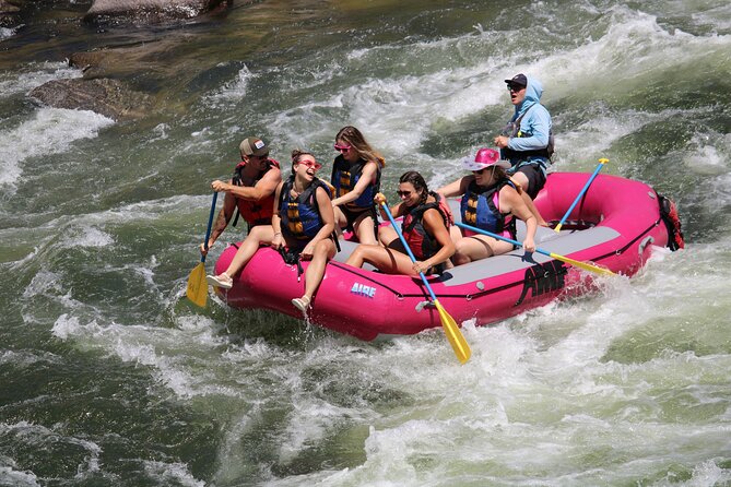 1/2 Day Whitewater Rafting Trip near Boise, ID - Seven miles of class II and III white water