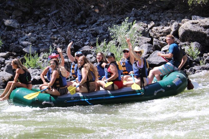 1/2 Day Whitewater Rafting Trip near Boise, ID - What the equipment and photos add to the price