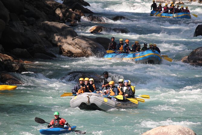 1 Night 2 Days Trishuli River Rafting Trip From Kathmandu With Private Car - Lunch, swimming, and a slower afternoon by the river