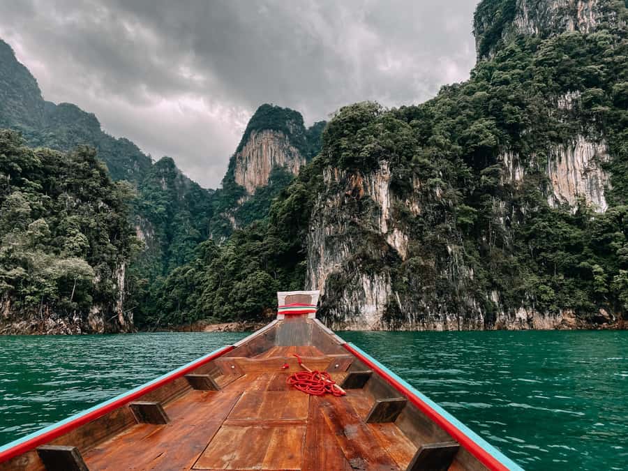 2 Days Khao Sok with Overnight at Cheow Lan Lake Raft House - The early morning wildlife safari