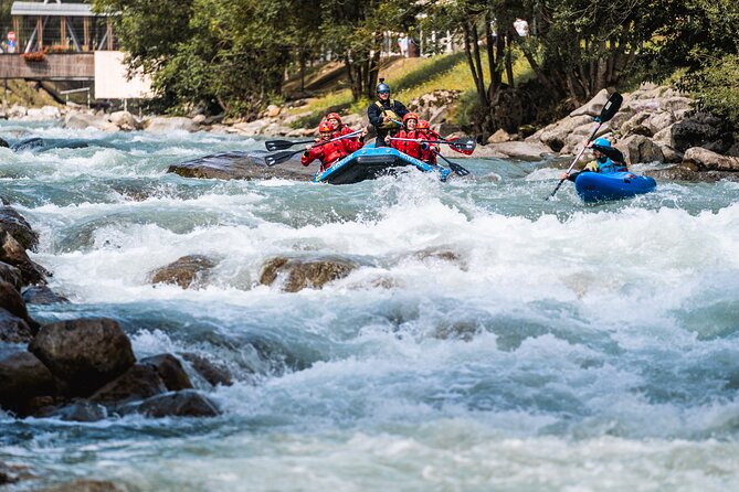 2 hours Rafting on Noce River in val di Sole - Piano di Commezzadura and the run toward Dimaro