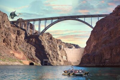 3-Hour Black Canyon Motorized Raft Tour with Optional Transport