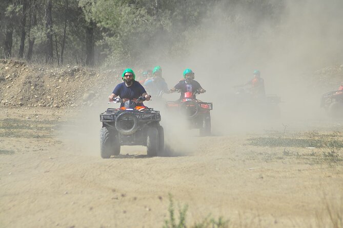 3 in 1 Whitewater Rafting, Buggy/Quad Ride and Zipline with Lunch - Köprülü Nature Park, cold water, and canyon views