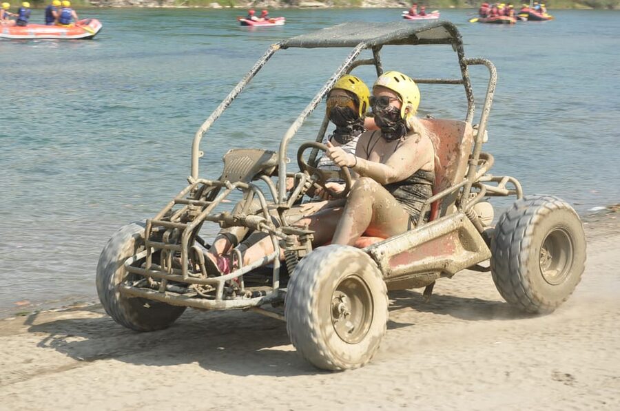 3in1 Combo Tour: Rafting&Buggy&Zipline Tour - The real value at $32 per person