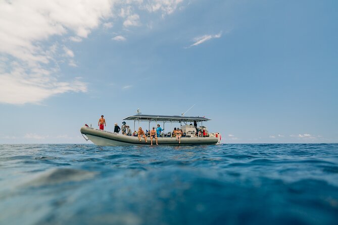 4 Hour Super-Raft Snorkeling Experience in Kailua-Kona - First snorkel stop: getting into Kona’s clear water