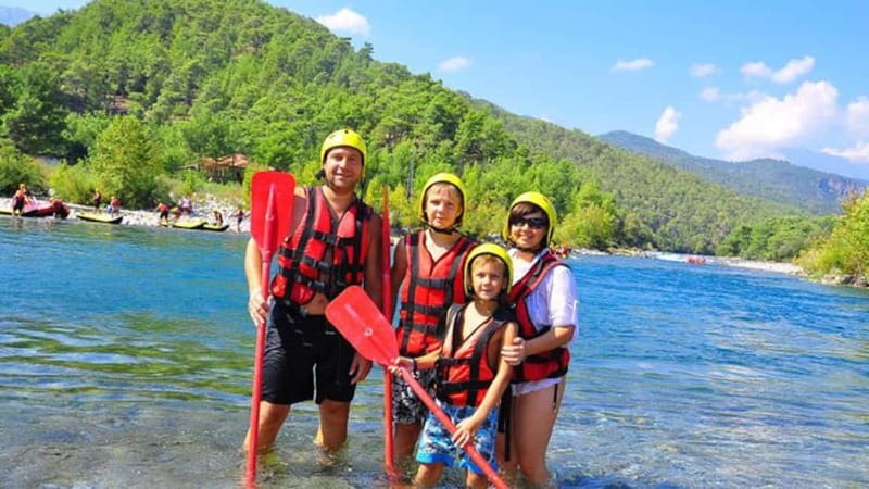 5 in 1 Super Combo: Rafting, Zipline, and Tazi Canyon Etc. - One long day from Antalya to the canyons