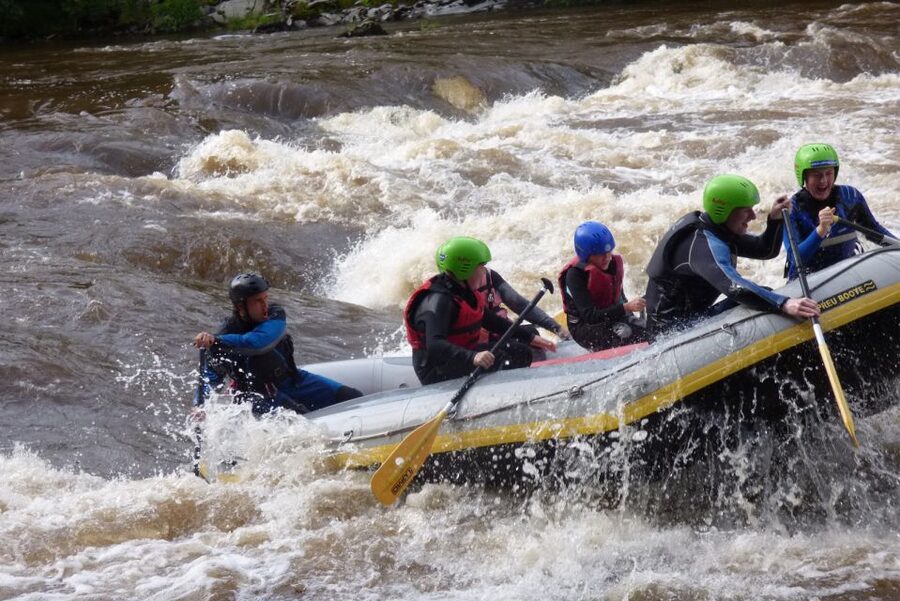Aberfeldy: Rafting on the River Tay - What the $80 price includes