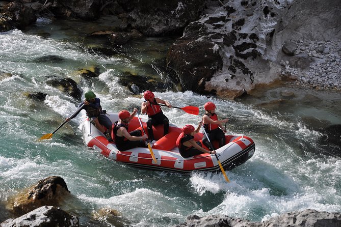 Adventure Rafting on Soca River in Bovec With Photos - Rock jumps, swimming, and stops along the river