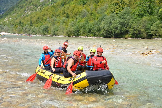 Adventure Rafting on Soca River in Bovec With Photos - Paddling the Soča for about 1.5 hours