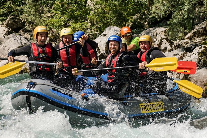 Adventure Rafting with Photo Service in Bovec - Getting ready at Fröccs Terrace in Bovec