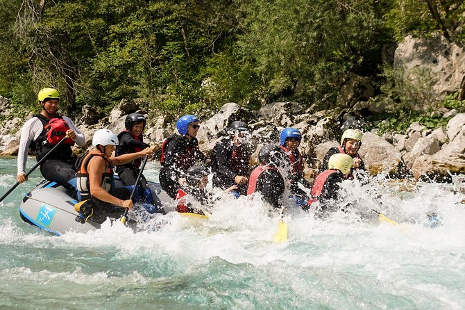 Adventure Rafting with Photo Service in Bovec - Swimming stops, raft slides, and optional rock jumps