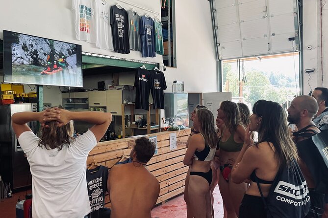 Adventure Rafting with Photo Service in Bovec - Safety talk before the first rapid