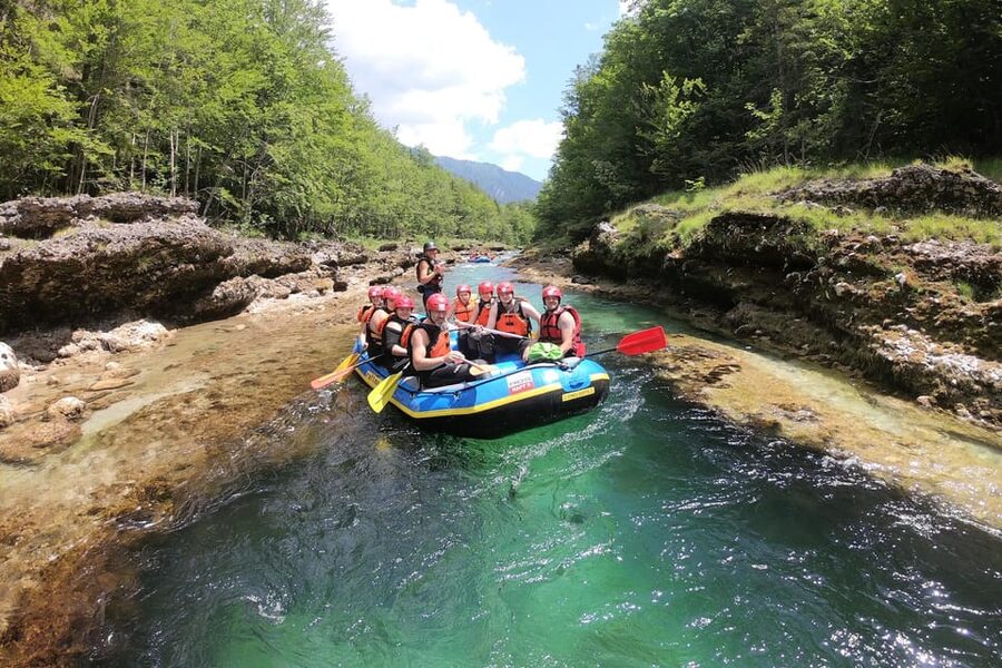 Adventurous rafting tour on the Salza - pure whitewater action! - Key points at a glance