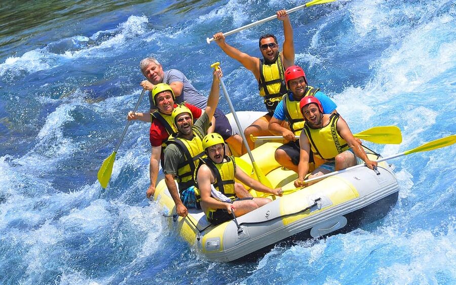 Alanya Adrenaline Combo: Buggy Safari & White Water Rafting - The buggy ride along the river