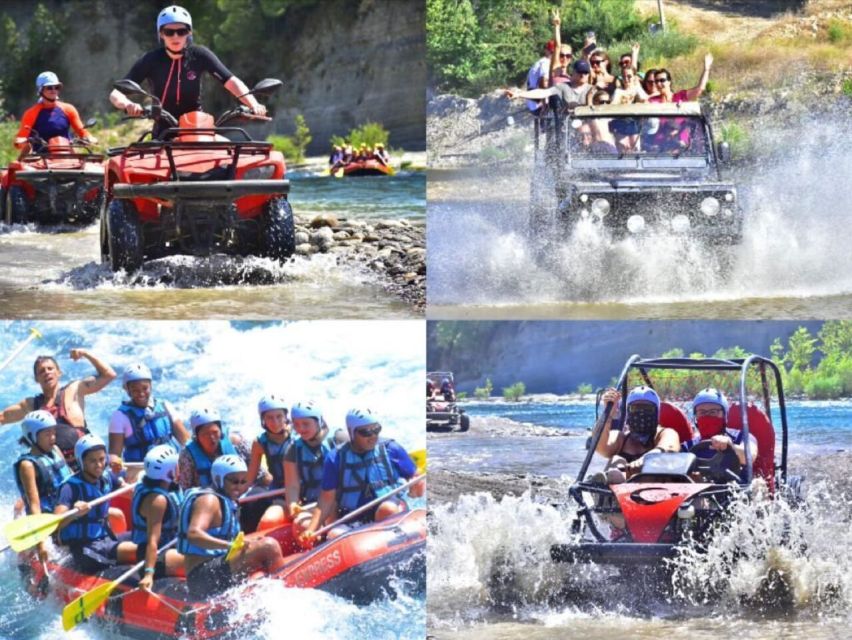 Alanya/Antalya: Buggy, Jeep, Rafting, & Zipline Tour + lunch - From hotel pickup to the Köprülü Canyon base