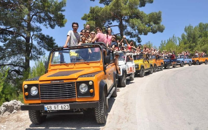 Alanya:Buggy or Quad, Rafting, Jeep, Zipline Tour With Lunch - Rafting through the Köprülü River