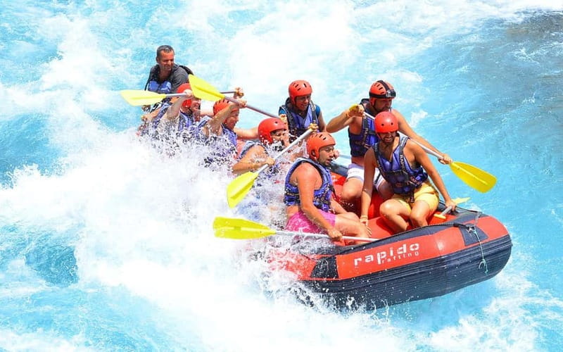 Alanya:Buggy or Quad, Rafting, Jeep, Zipline Tour With Lunch - Quad or buggy riding on rough ground