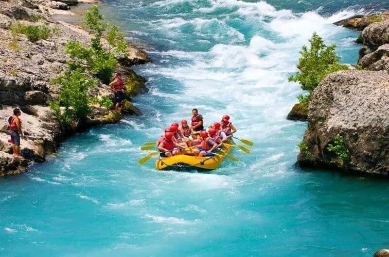 Alanya: Rafting Tour with Lunch and Hotel Transfers - Key points at a glance