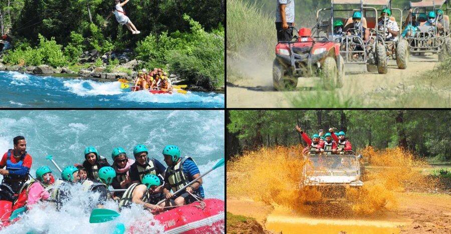 Alanya: Rafting, Zipline, Quad, Buggy, Jeep Tour with Lunch - Key points to know before booking
