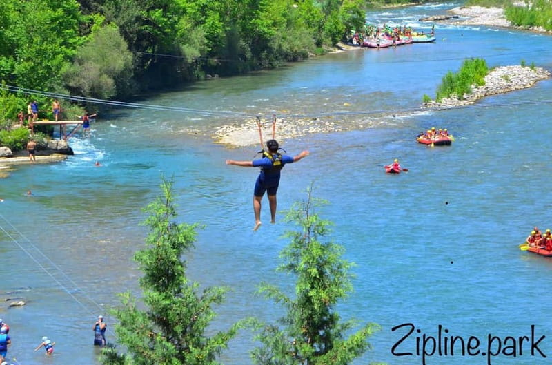 Alanya/Side/Antalya: Canyon Rafting, Buggy & Zipline Tour - The buggy or ATV break adds mud, noise, and speed