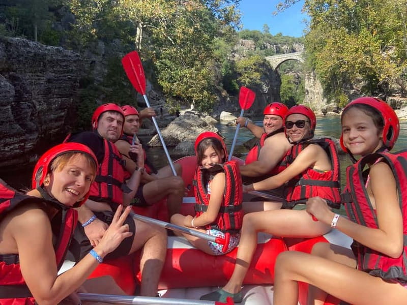 Alanya/Side/Antalya: Canyon Rafting, Buggy & Zipline Tour - Ziplining brings a short wait and a big view