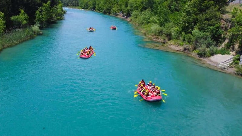 Alanya/Side/Belek: Rafting Mix W/Jeep, Quad, Zipline options - Finishing the second half of the river