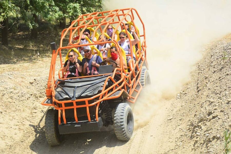 Alanya: Super Combo Quad, Buggy, Rafting & Zipline w/Lunch - Lunch at the river base
