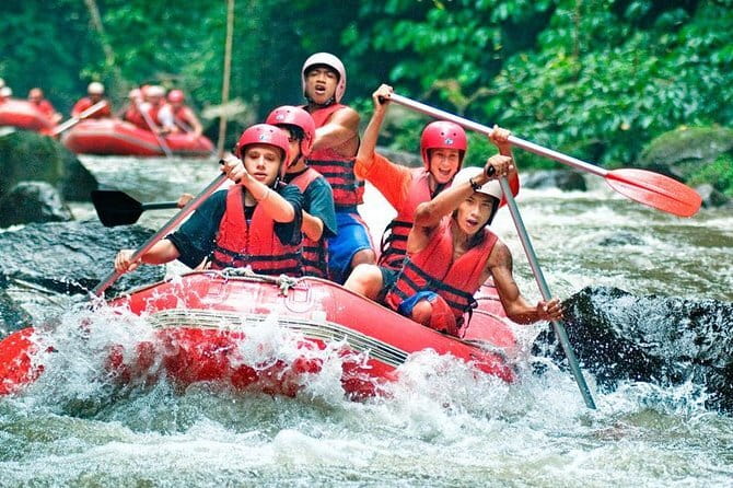 All Inclusive Quad Bike Ride and White water Rafting - The Ayung River rafting session