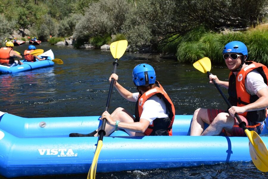 Alvarenga: 3-Hour Rafting Journey at Paiva River - Rapids, swimming, and jumping into the river