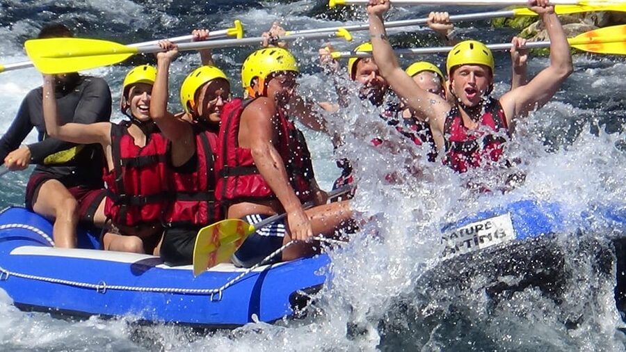 Antalya Adventure Tour: Canyoning and Rafting - The 14 km rafting run on the Köprü Çayı River