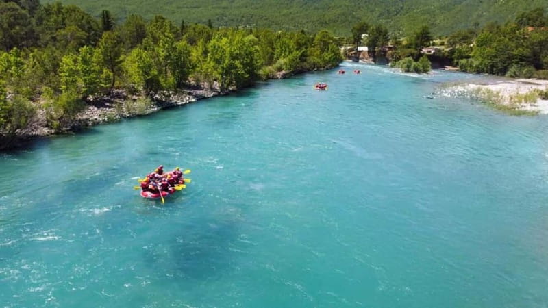 Antalya/Alanya: Rafting With Additional Extreme Options - The halfway swim and riverbank lunch
