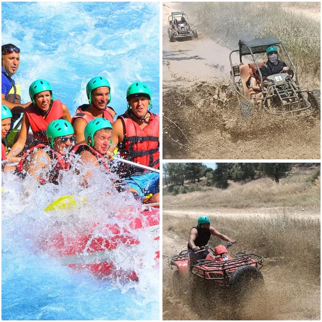 Antalya: Buggy or Quad and Rafting Tour with Lunch - Key points before you book