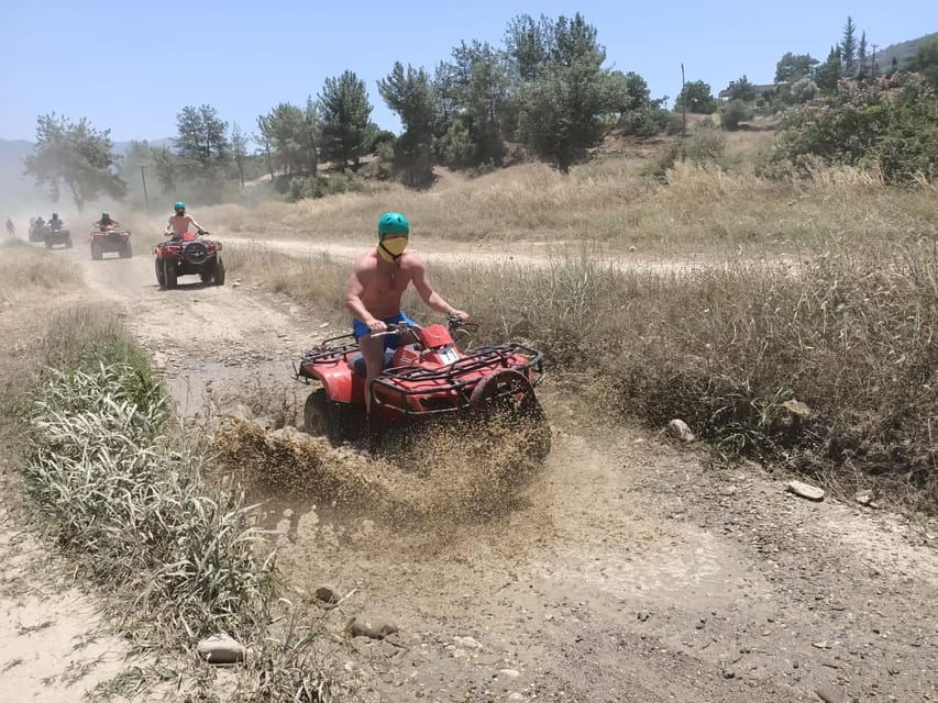 Antalya: Buggy or Quad and Rafting Tour with Lunch - Safety, comfort, and what to pack