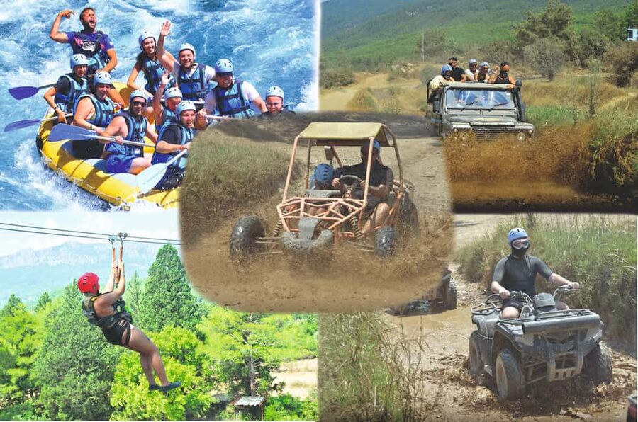 Antalya Buggy, Quad, Jeep, Rafting & Zipline Tour with Lunch - Key Points Before You Book