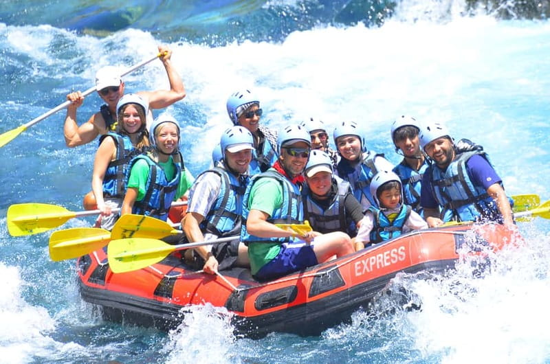 Antalya Buggy, Quad, Jeep, Rafting & Zipline Tour with Lunch - The First 45 Minutes: Rapids and Cold Water