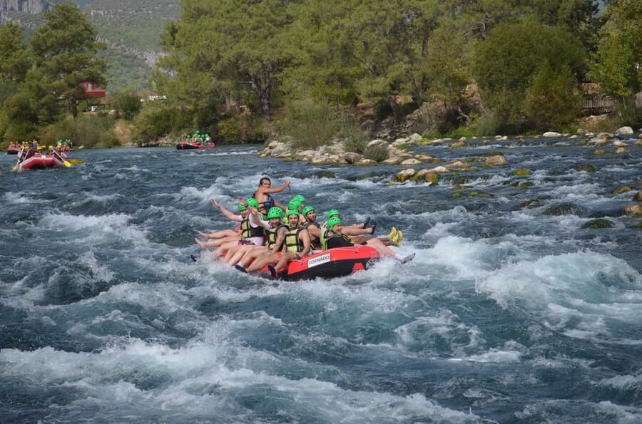 Antalya: Canyoning, Rafting, Quad, Jeep & Zipline with Lunch - Canyoning through Koprulu Canyon