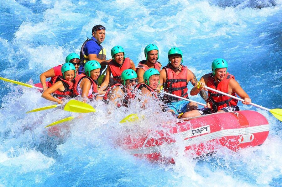 Antalya:Canyoning,Rafting,Zipline,Canyon visit with Lunch - From Side to the mountain river