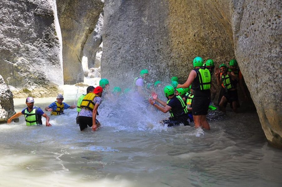 Antalya:Canyoning,Rafting,Zipline,Canyon visit with Lunch - The canyon walk and swim
