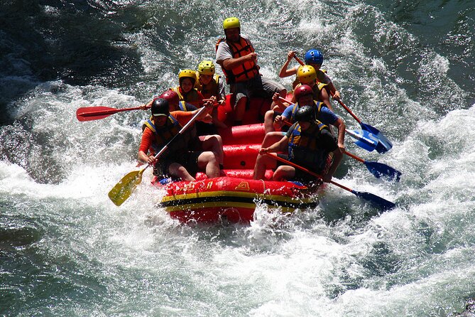 Antalya Eagle Canyon Tour With Rafting OR Selge Ancient City - Lunch by the river, with a late serving time