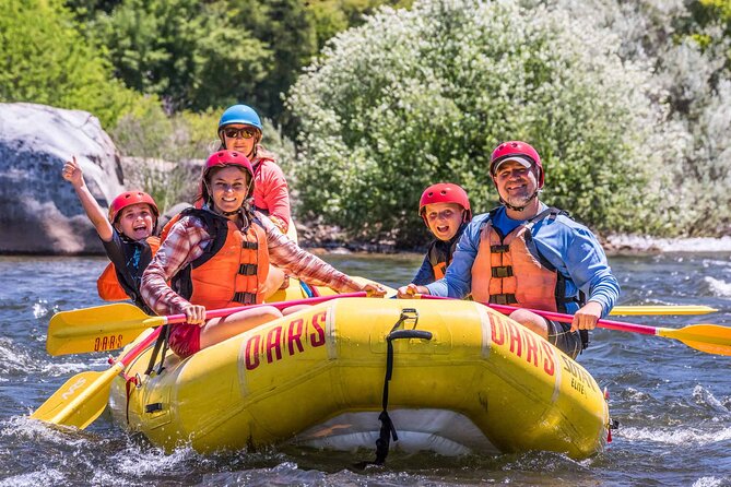 Antalya Family Rafting Adventure w/ Free Hotel Transfer - Getting ready with a helmet and paddle