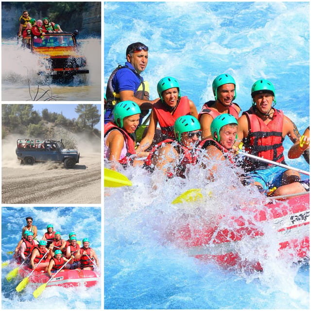 Antalya: Jeep Safari,Rafting,Canyon Visit with Lunch - Key points before you book