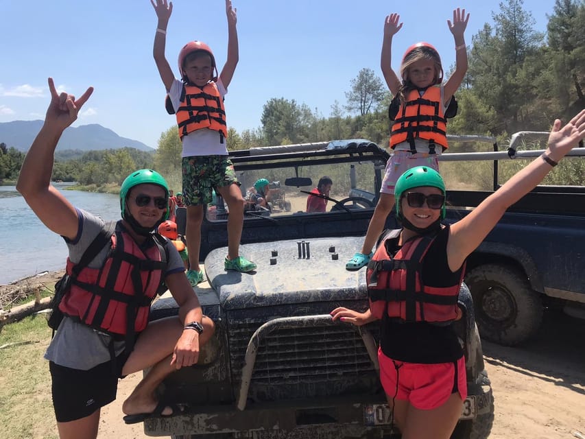 Antalya: Jeep Safari,Rafting,Canyon Visit with Lunch - Preparing for Köprüçay River rafting