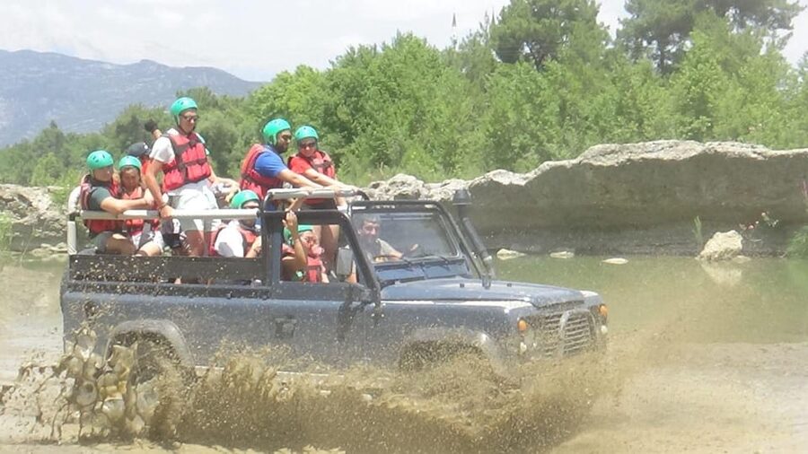Antalya: Jeep Safari,Rafting,Canyon Visit with Lunch - The jeep ride through canyon country