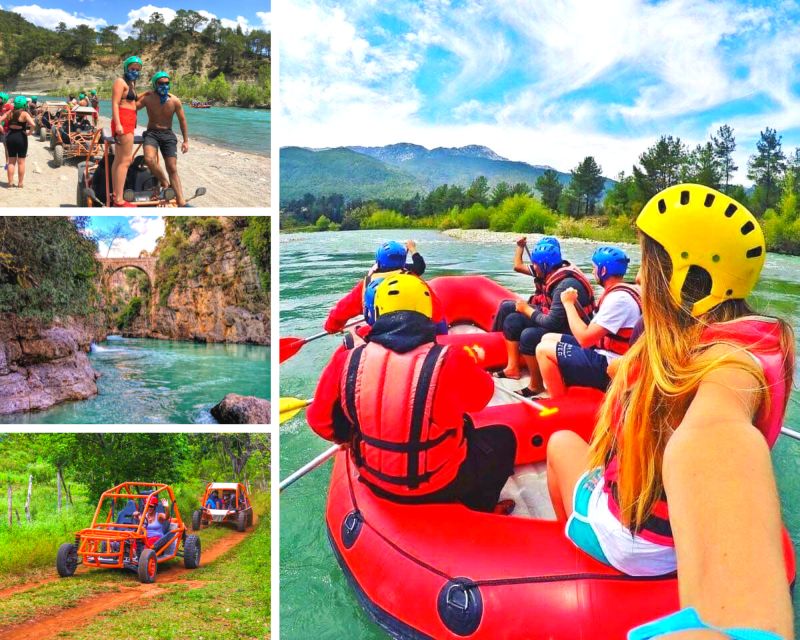 Antalya: Koprulu Canyon Buggy Safari & Rafting Combo - Key points to know before booking