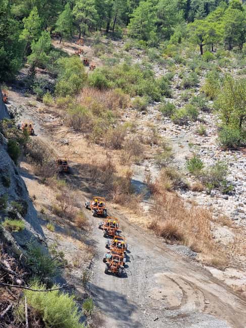 Antalya: Koprulu Canyon Buggy Safari & Rafting Combo - Swimming breaks and water activity