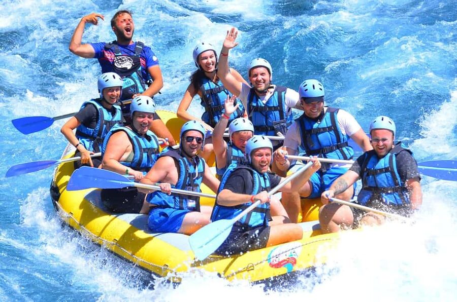 Antalya: Köprülü Canyon Rafting and Zipline Adventure - From resort pickup to the canyon base