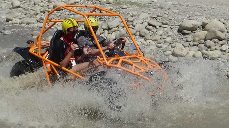 Antalya: Rafting & Buggy, Quad Safari & Zipline Adventure - Rafting 12 kilometers on the Köprüçay River