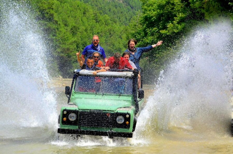 Antalya: Super Combo Quad, Buggy, Rafting & Zipline w/Lunch - Lunch, swimming, and a useful pause