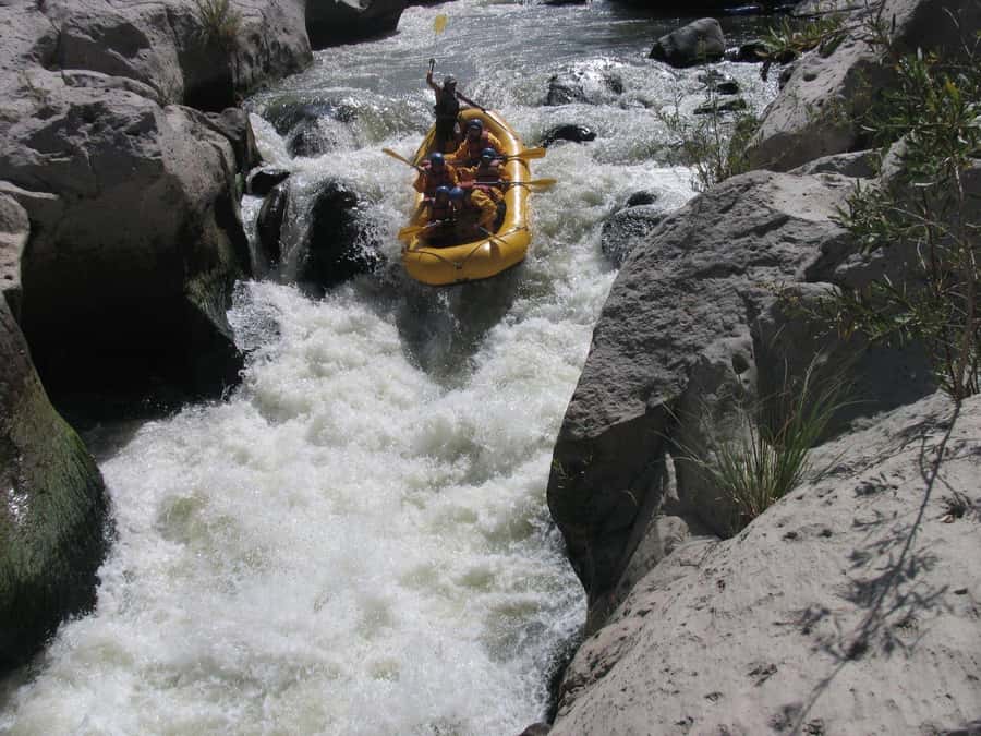 Arequipa: Chili River White Water Rafting with Hotel Pickup - Sixty kilometers? No, six: what the river route feels like