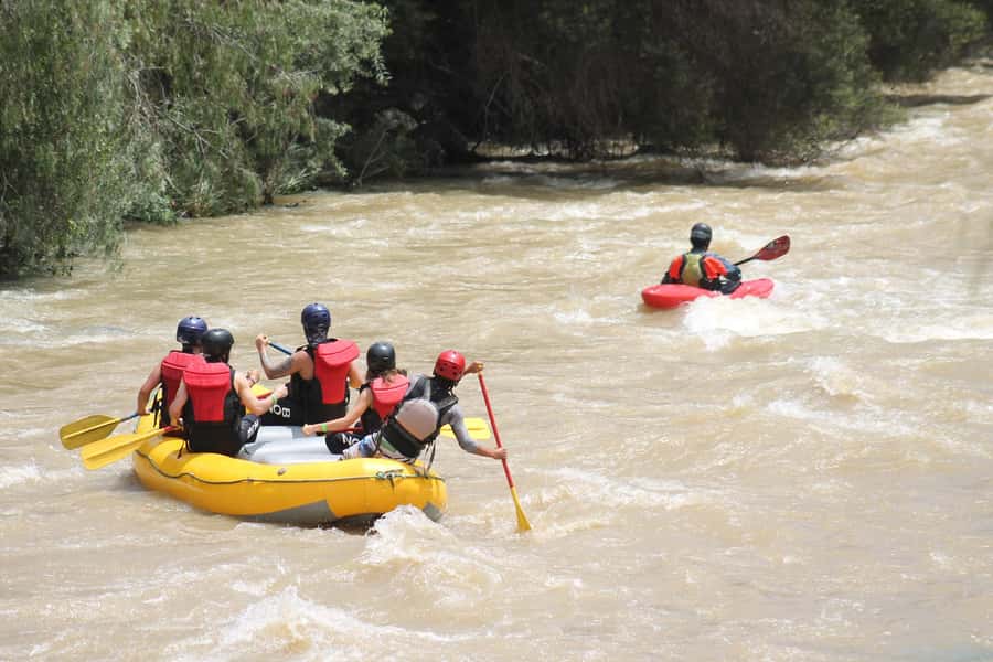 Arequipa: Rafting on the Chili River | Full adrenaline | - The Chilina Valley and Misti Volcano setting